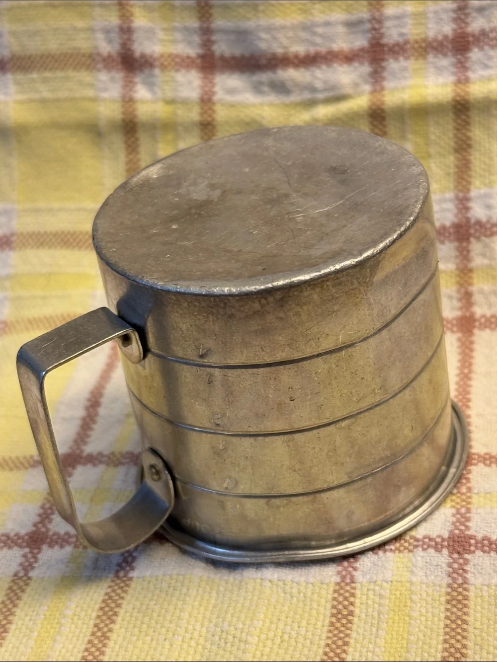 Vintage Metal Measuring Cups